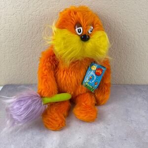 Vintage 1983 Coleco Dr. Suess The LORAX 16" Plush Doll Stuffed Animal